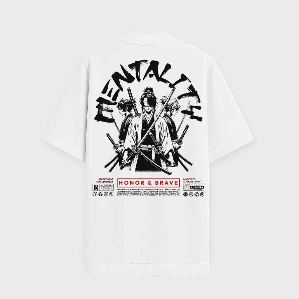 Camiseta Oversized BZN - MENTALITY