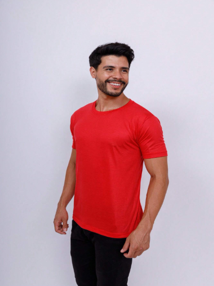 Kit Com 10 Camisetas Básica 100% Poliéster - Sortidas