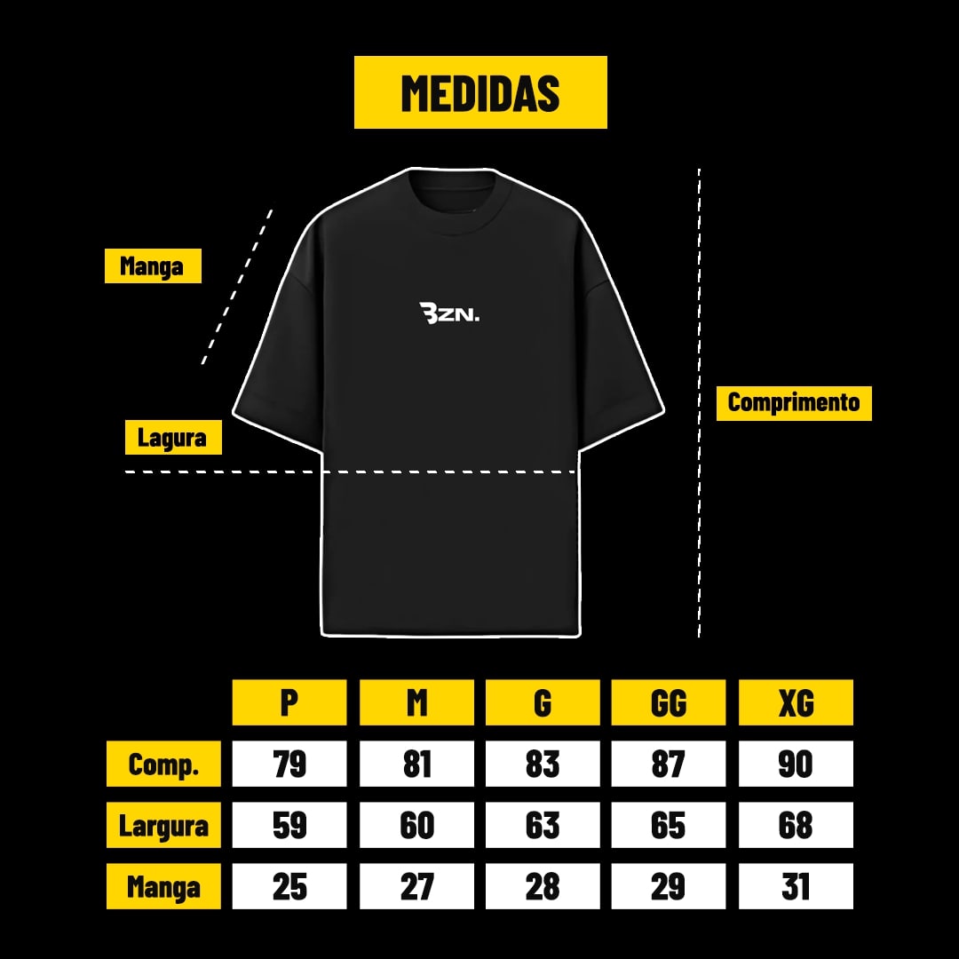 Camiseta Oversized BZN Essential