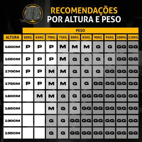 Short de Compressão 2 em 1 - Preto