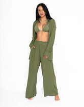 Calça Paris Verde Alcaparra